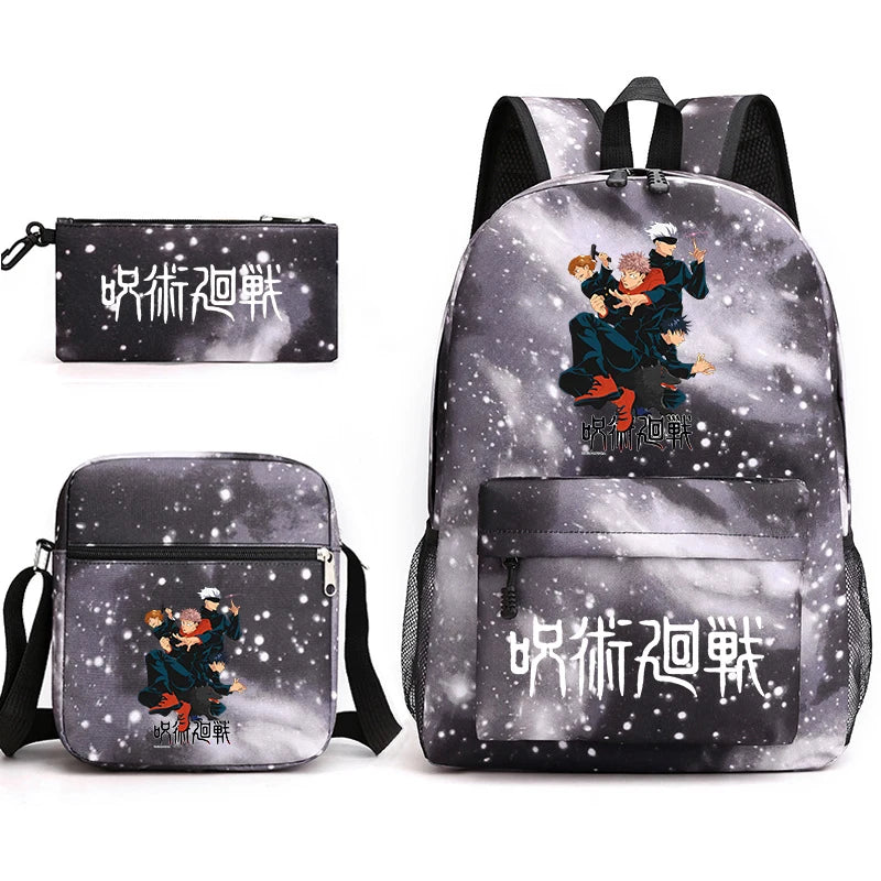 Stylish Anime backpack Set