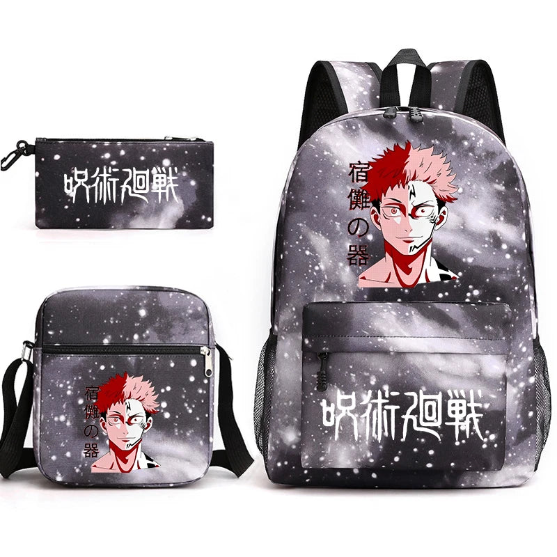 Stylish Anime backpack Set
