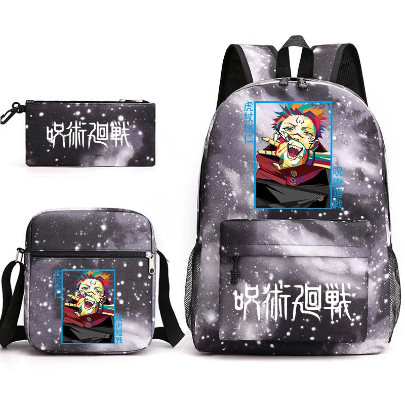 Stylish Anime backpack Set