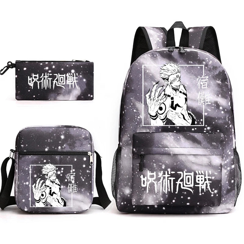 Stylish Anime backpack Set