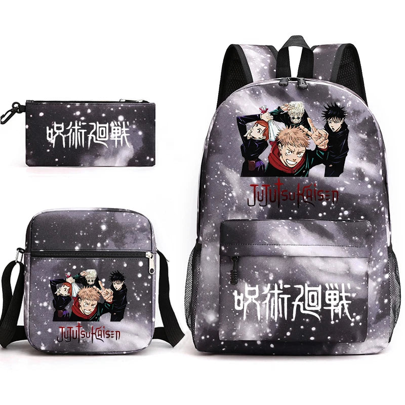 Stylish Anime backpack Set
