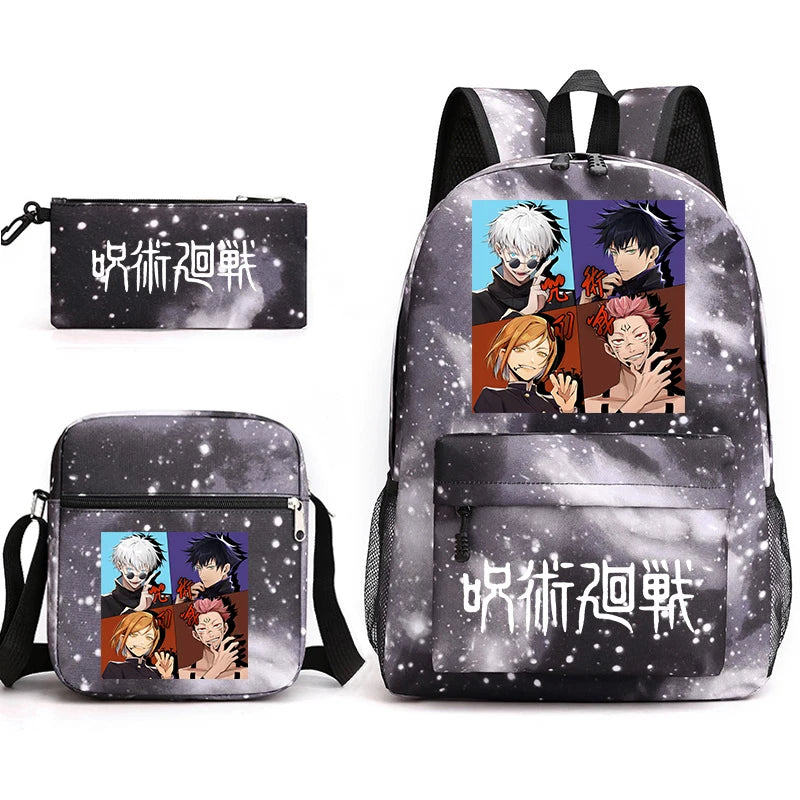 Stylish Anime backpack Set