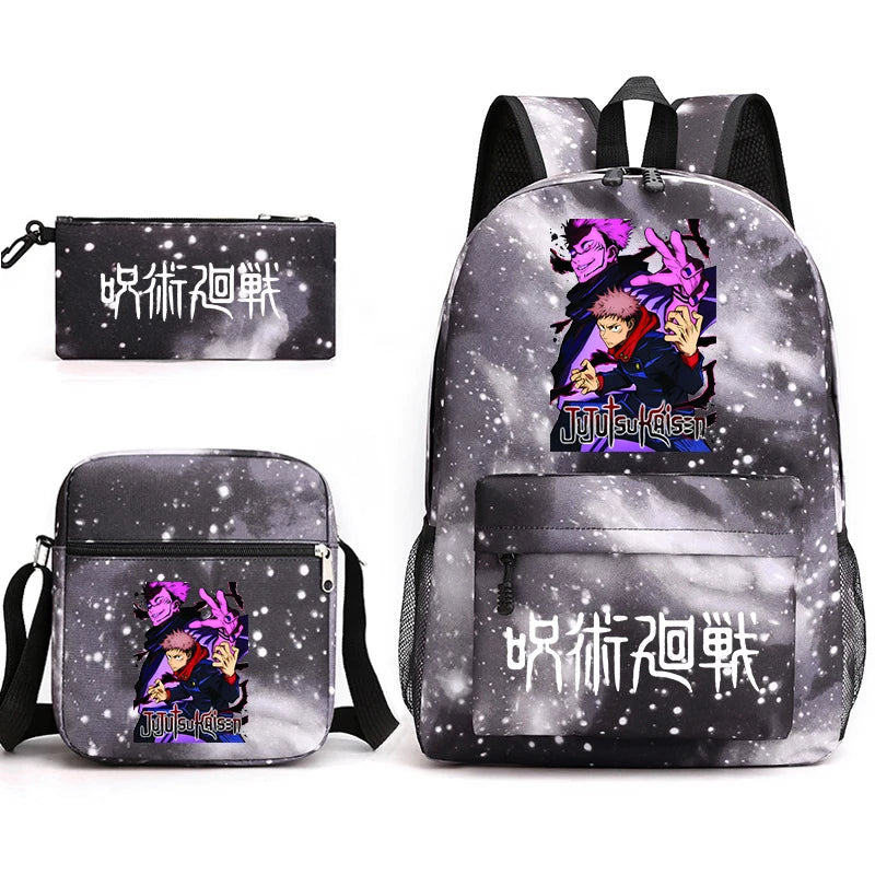 Stylish Anime backpack Set