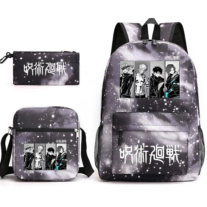Stylish Anime backpack Set