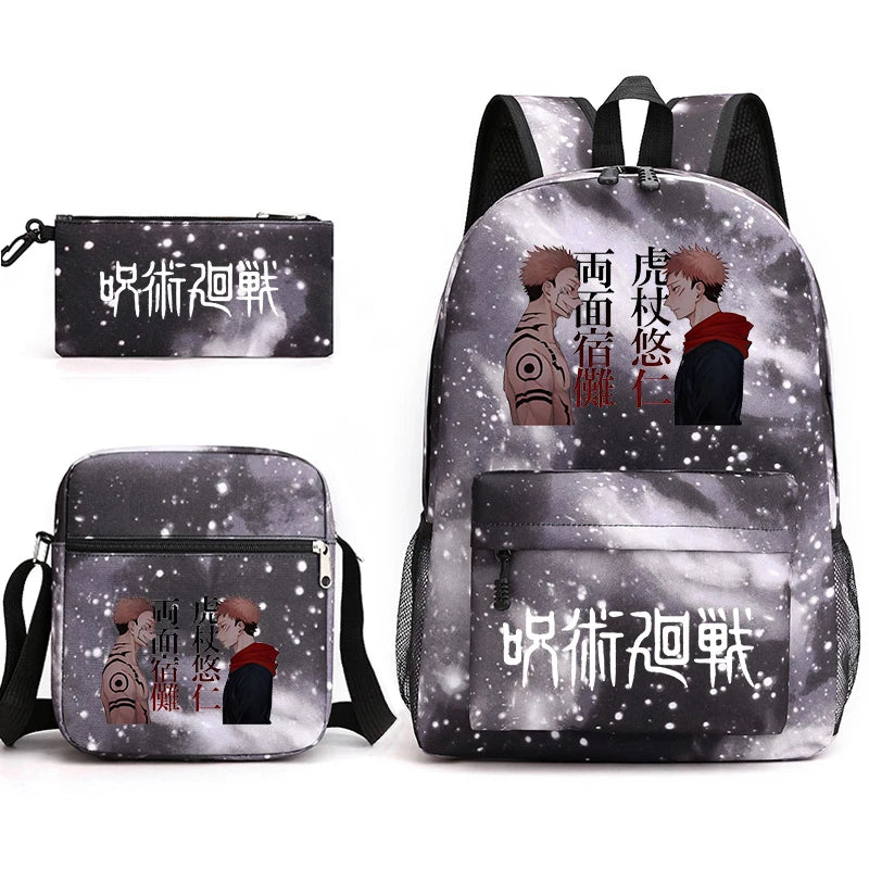 Stylish Anime backpack Set