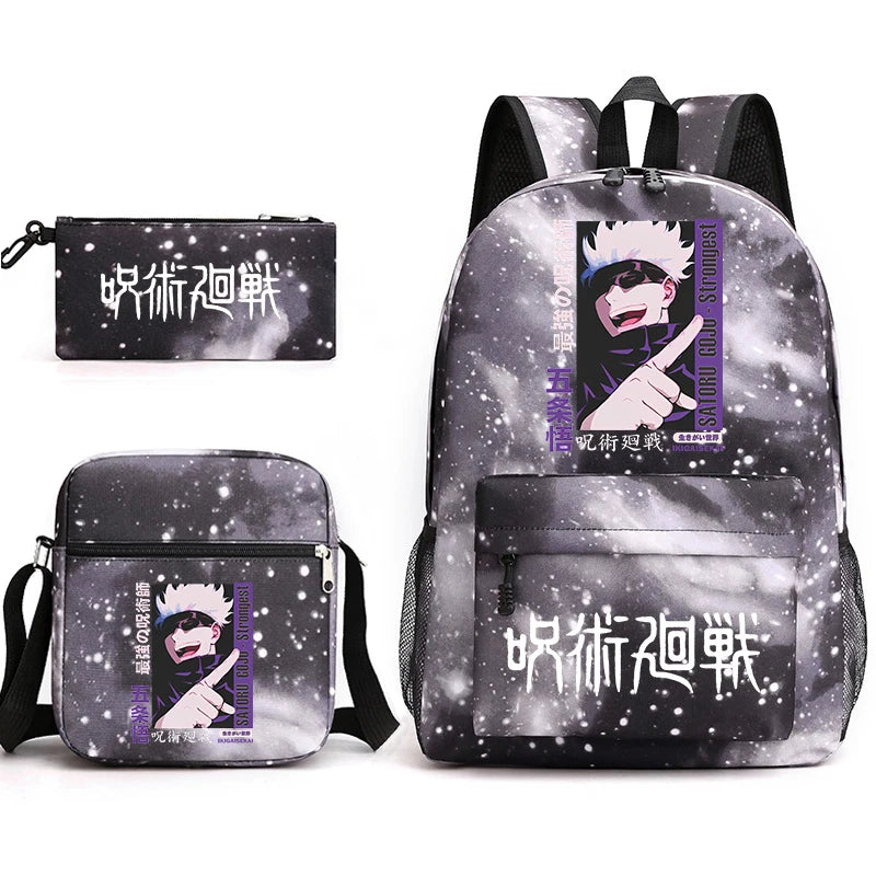 Stylish Anime backpack Set