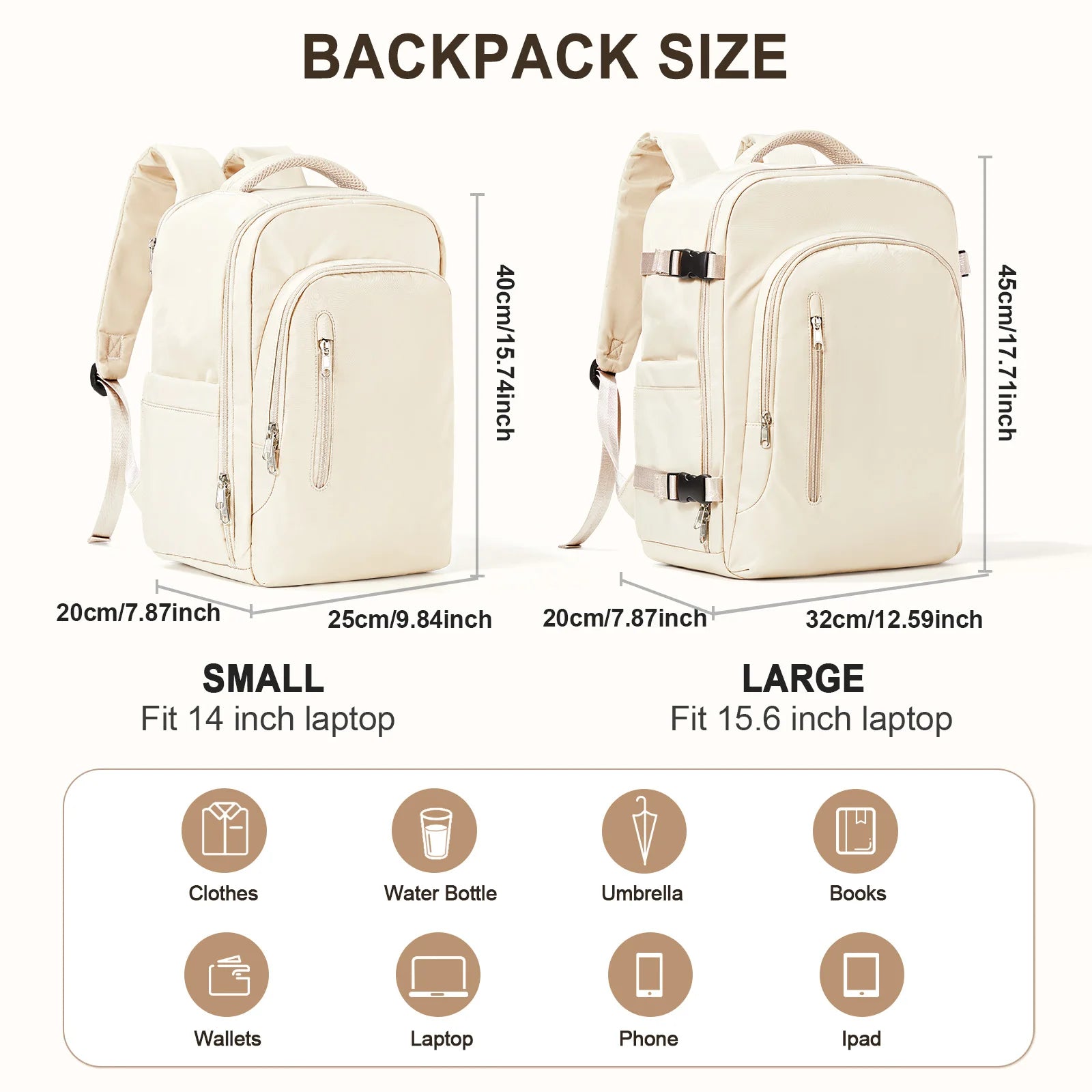 Stylish Large-Capacity Travel Backpack