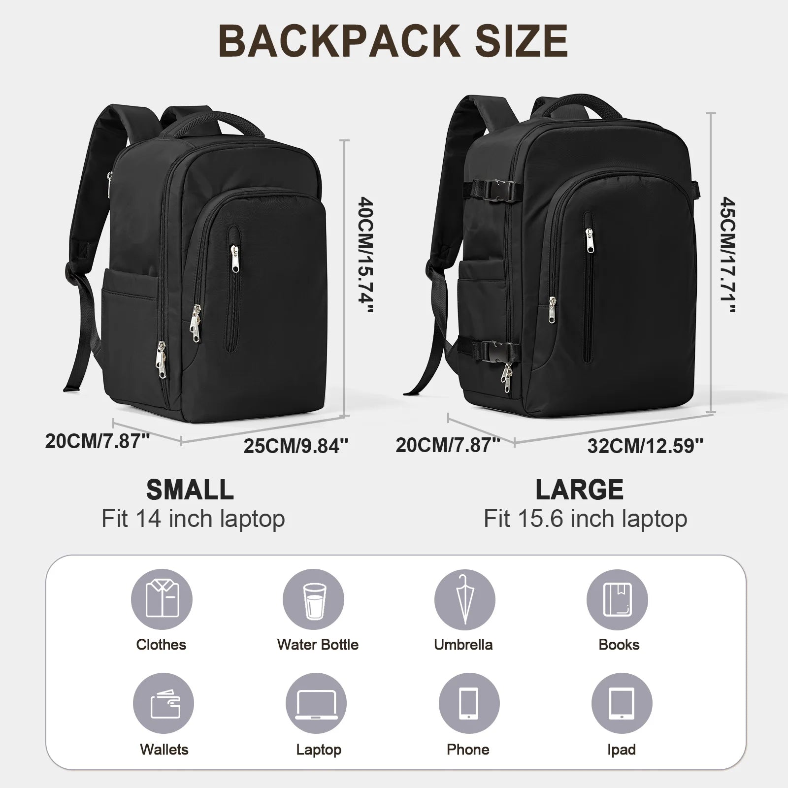 Stylish Large-Capacity Travel Backpack
