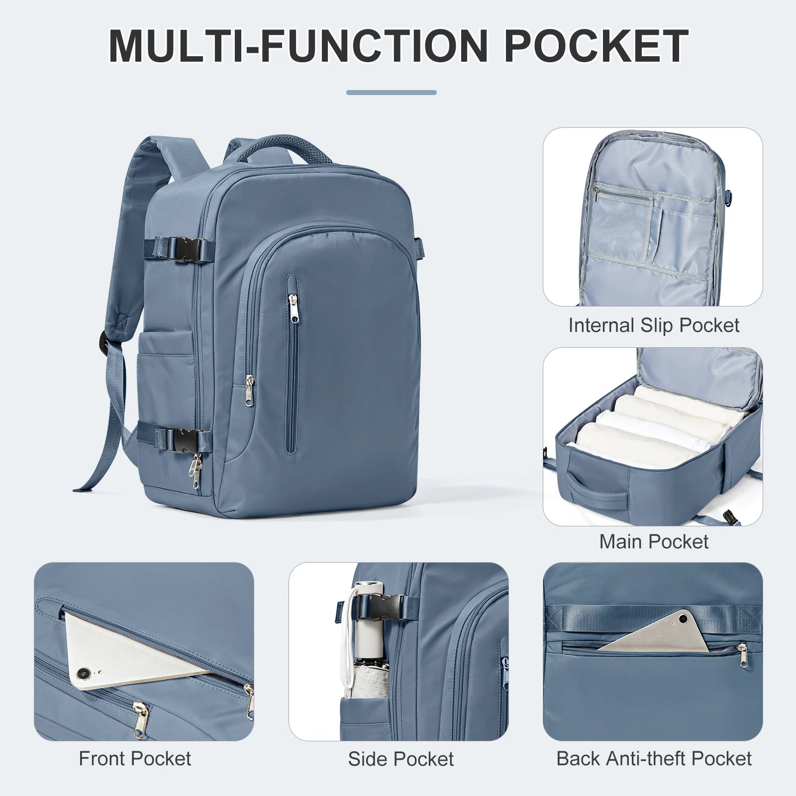 Stylish Large-Capacity Travel Backpack