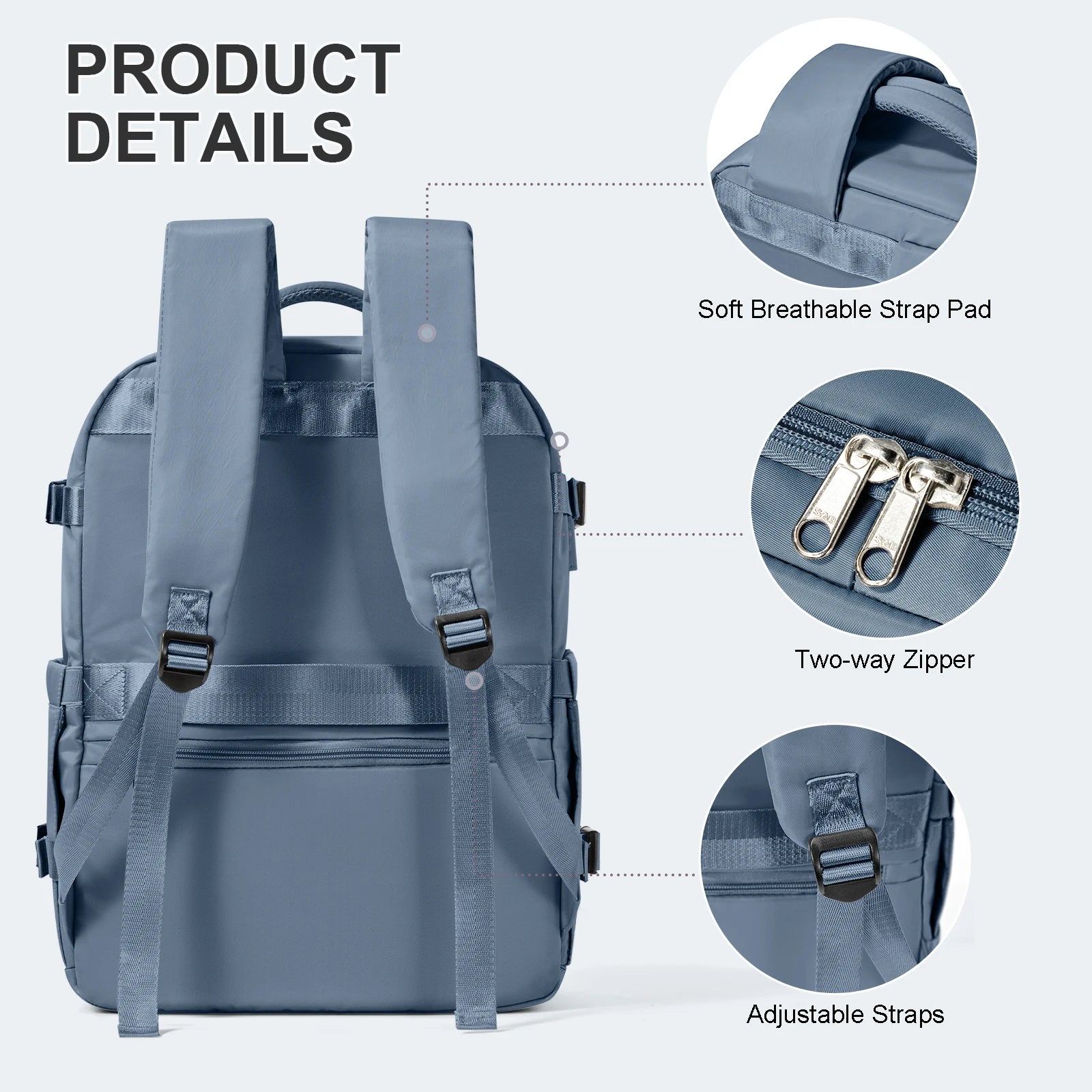Stylish Large-Capacity Travel Backpack