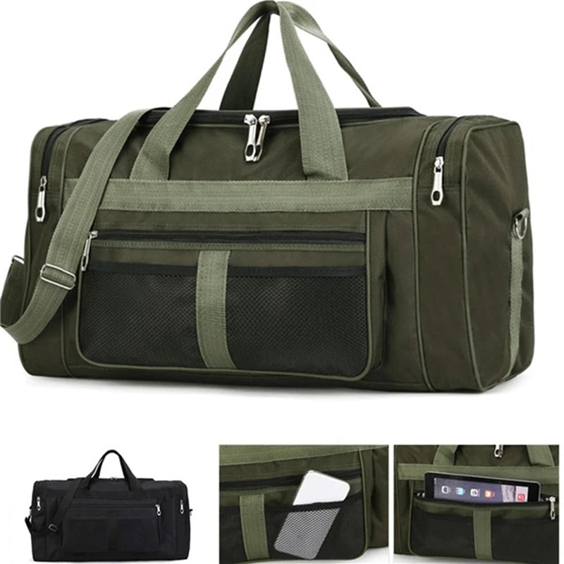 Stylish Nylon Travel Duffel Bag