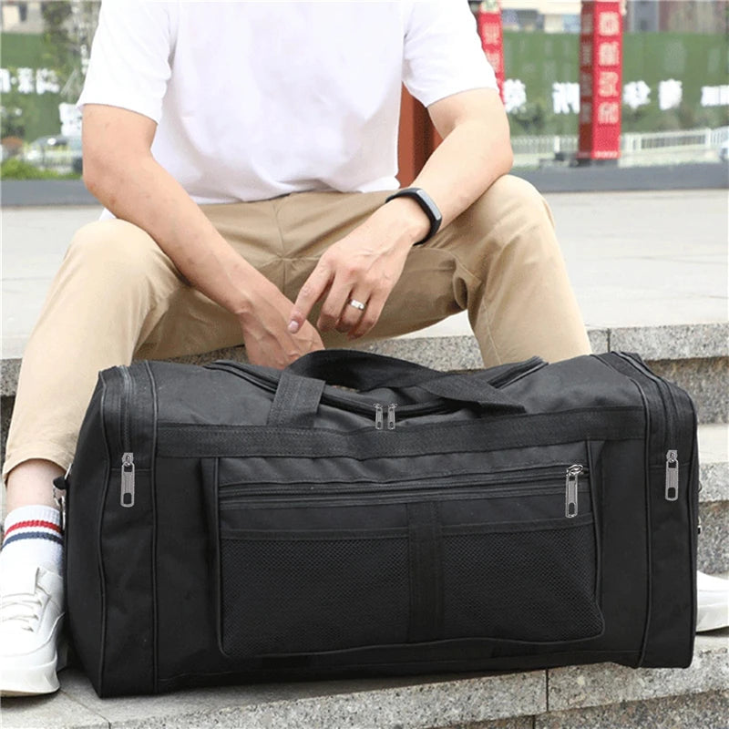 Stylish Nylon Travel Duffel Bag
