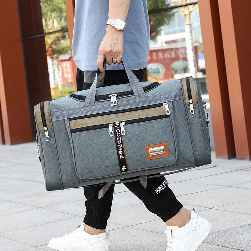 Stylish Nylon Travel Duffel Bag