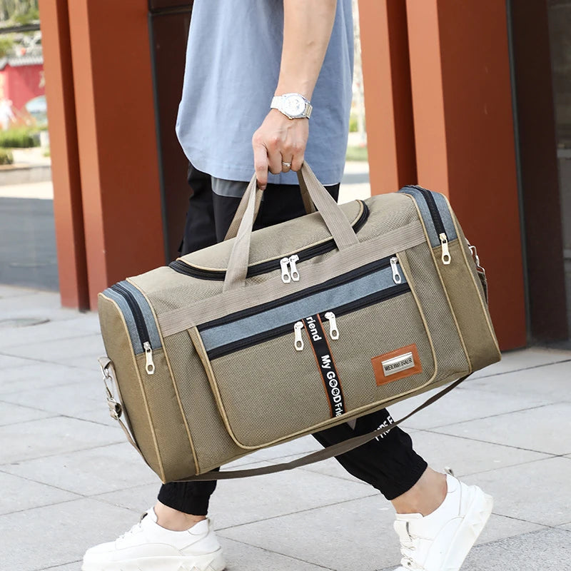 Stylish Nylon Travel Duffel Bag