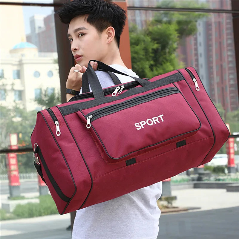 Stylish Nylon Travel Duffel Bag