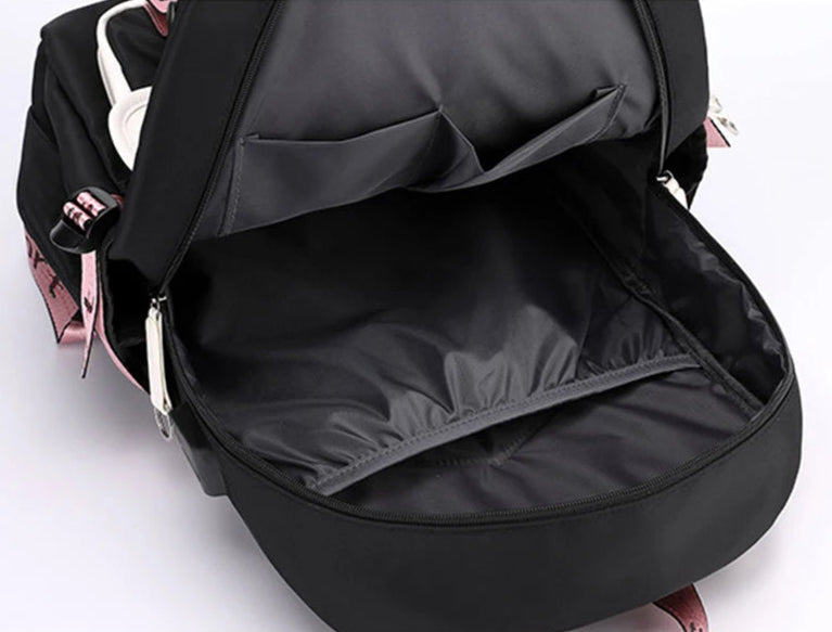 Stylish Watercolor School Backpack