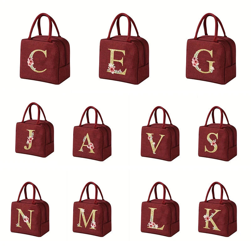 Teddy Bear Letter Bento Lunch Bag