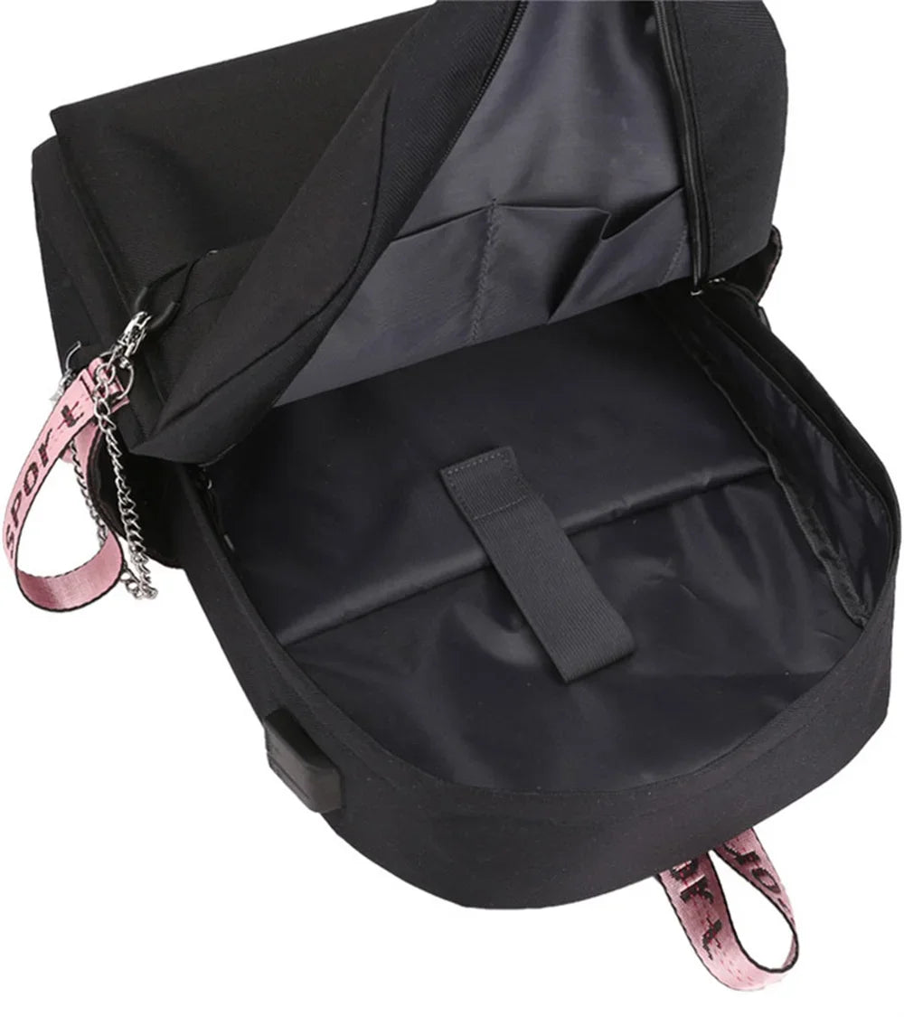 Trendy Graphic Backpack
