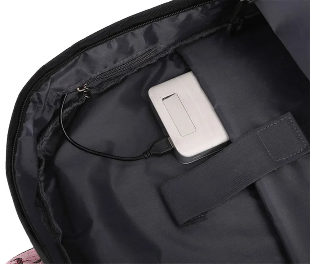 Trendy Graphic Backpack