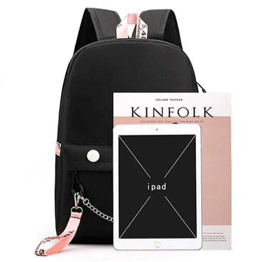 Trendy Graphic Backpack