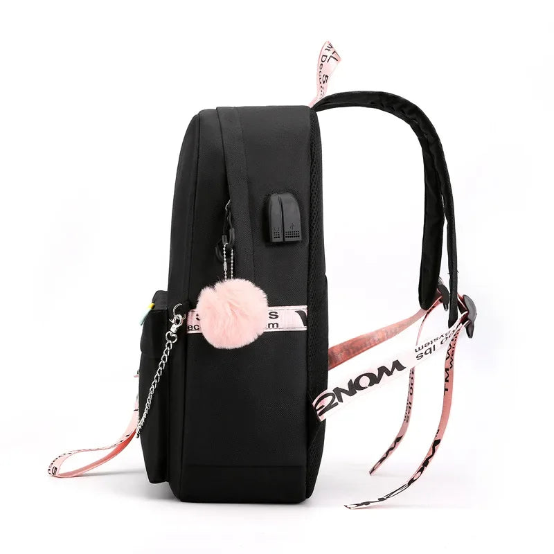 Trendy Graphic Backpack