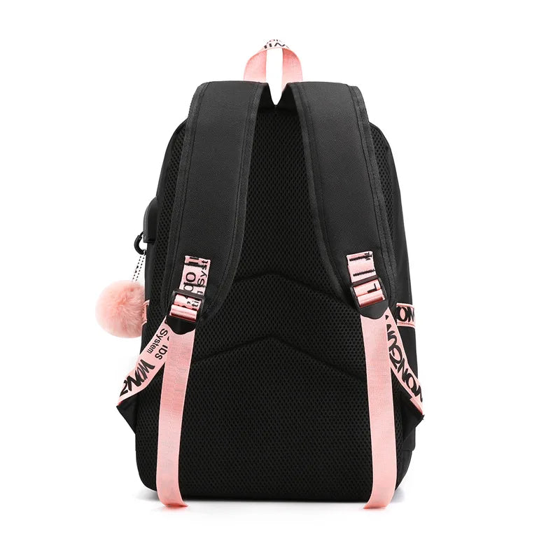 Trendy Graphic Backpack