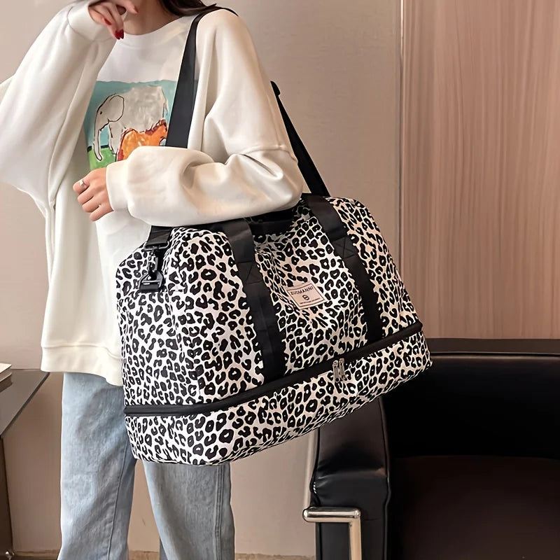 Trendy Pattern Sports & Travel Duffle Bag