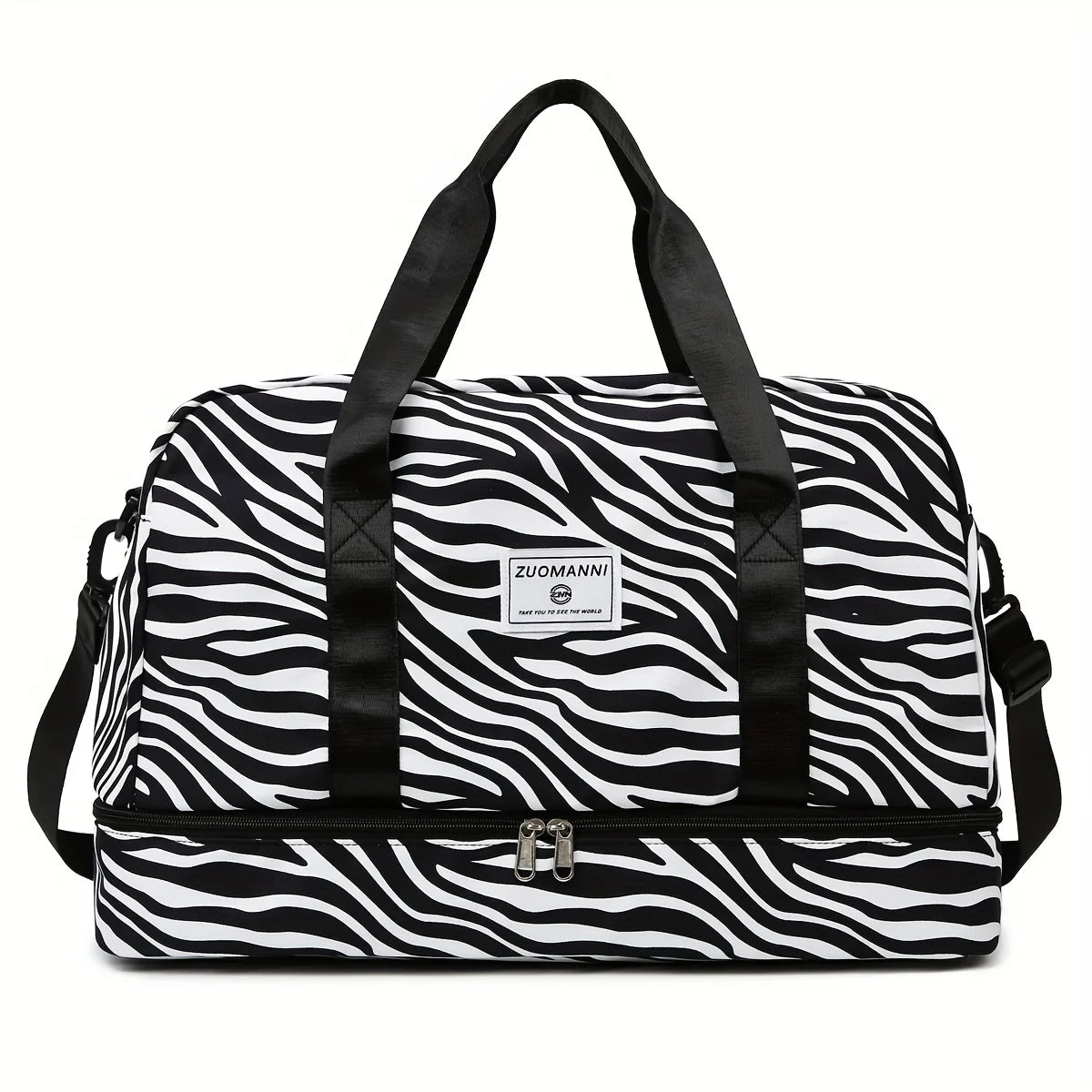 Trendy Pattern Sports & Travel Duffle Bag