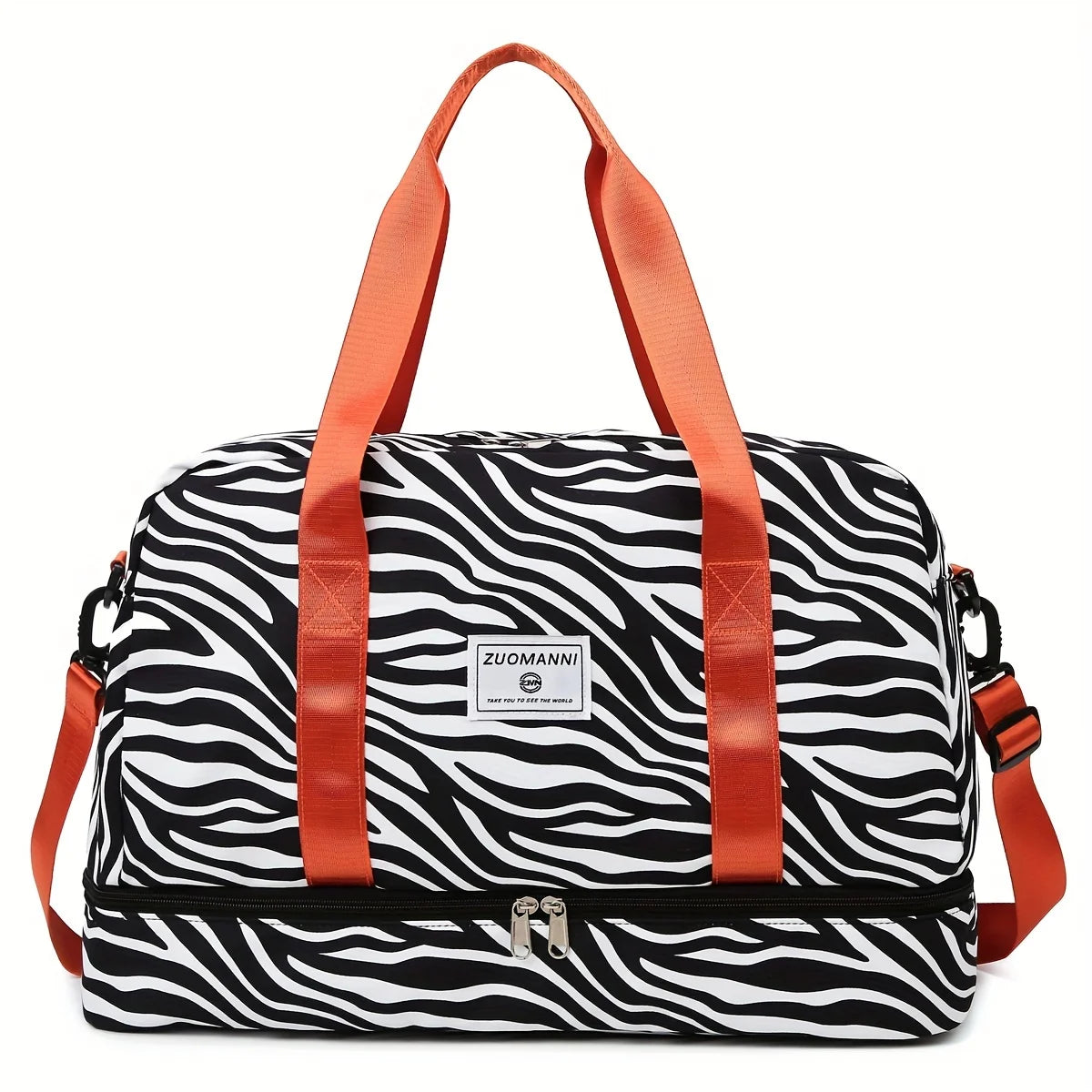 Trendy Pattern Sports & Travel Duffle Bag