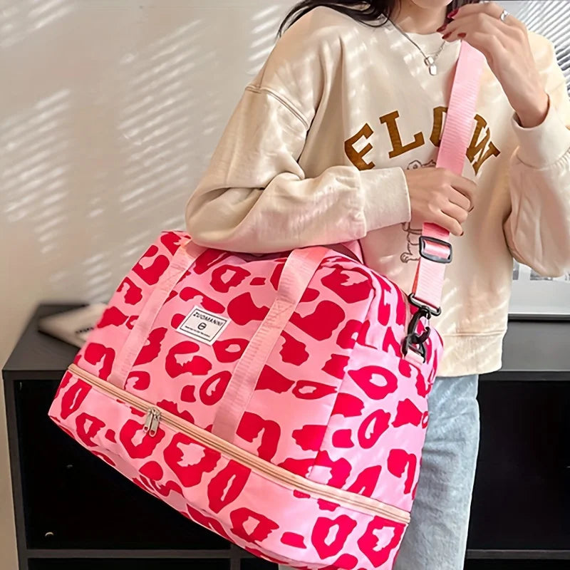 Trendy Pattern Sports & Travel Duffle Bag