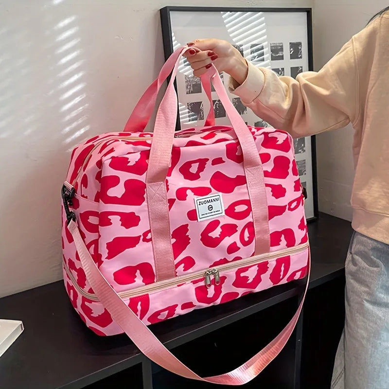 Trendy Pattern Sports & Travel Duffle Bag