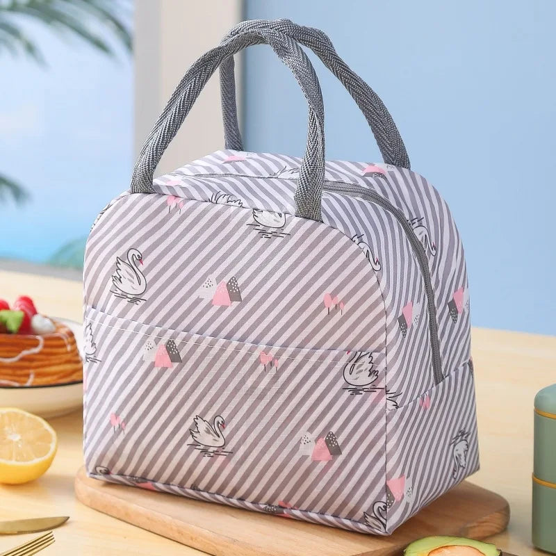 Trendy Portable Lunch Box Bag