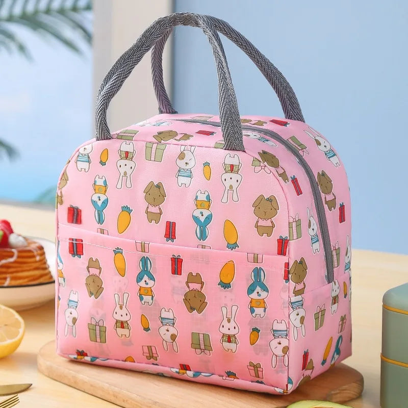 Trendy Portable Lunch Box Bag
