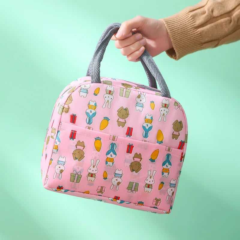Trendy Portable Lunch Box Bag