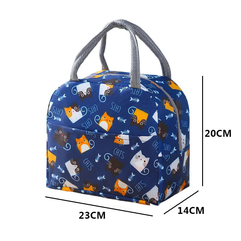 Trendy Portable Lunch Box Bag