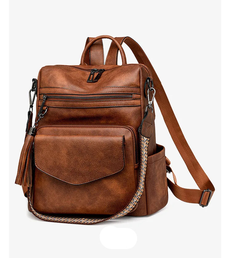 Trendy Retro Fringe Backpacks