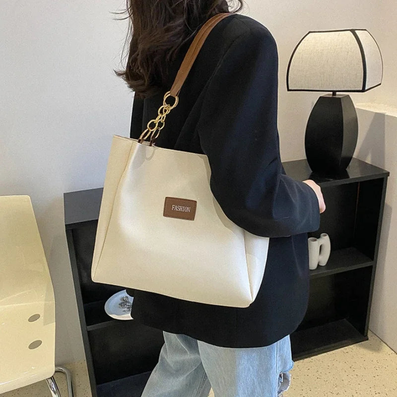 Trendy Shoulder Tote Bag