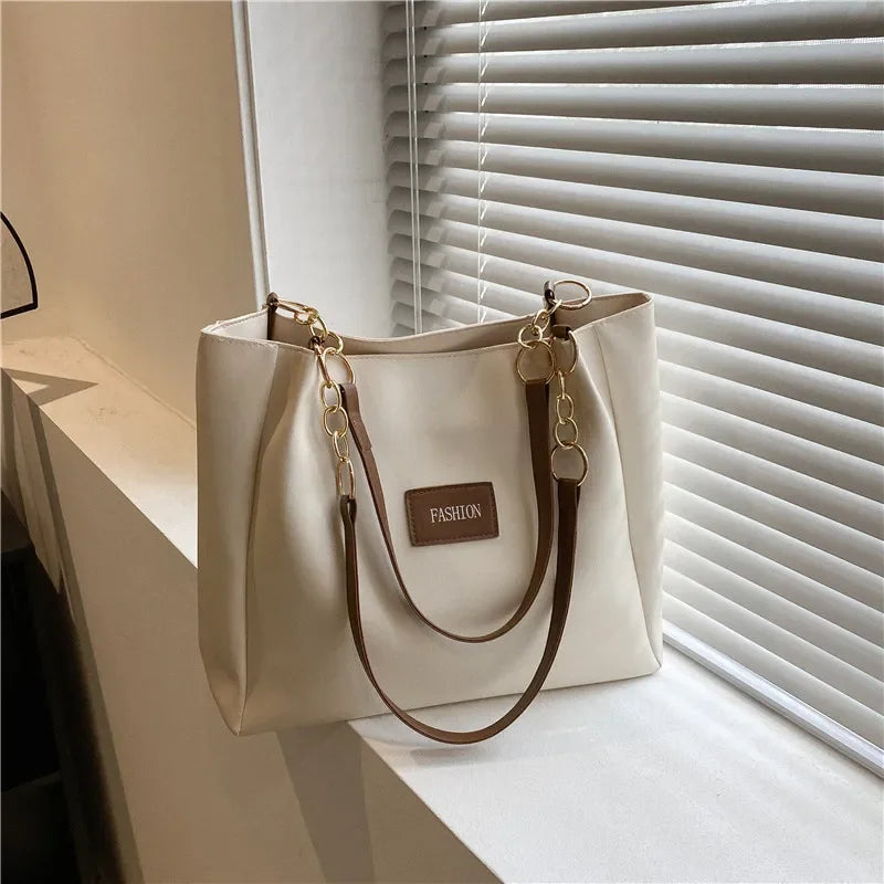 Trendy Shoulder Tote Bag