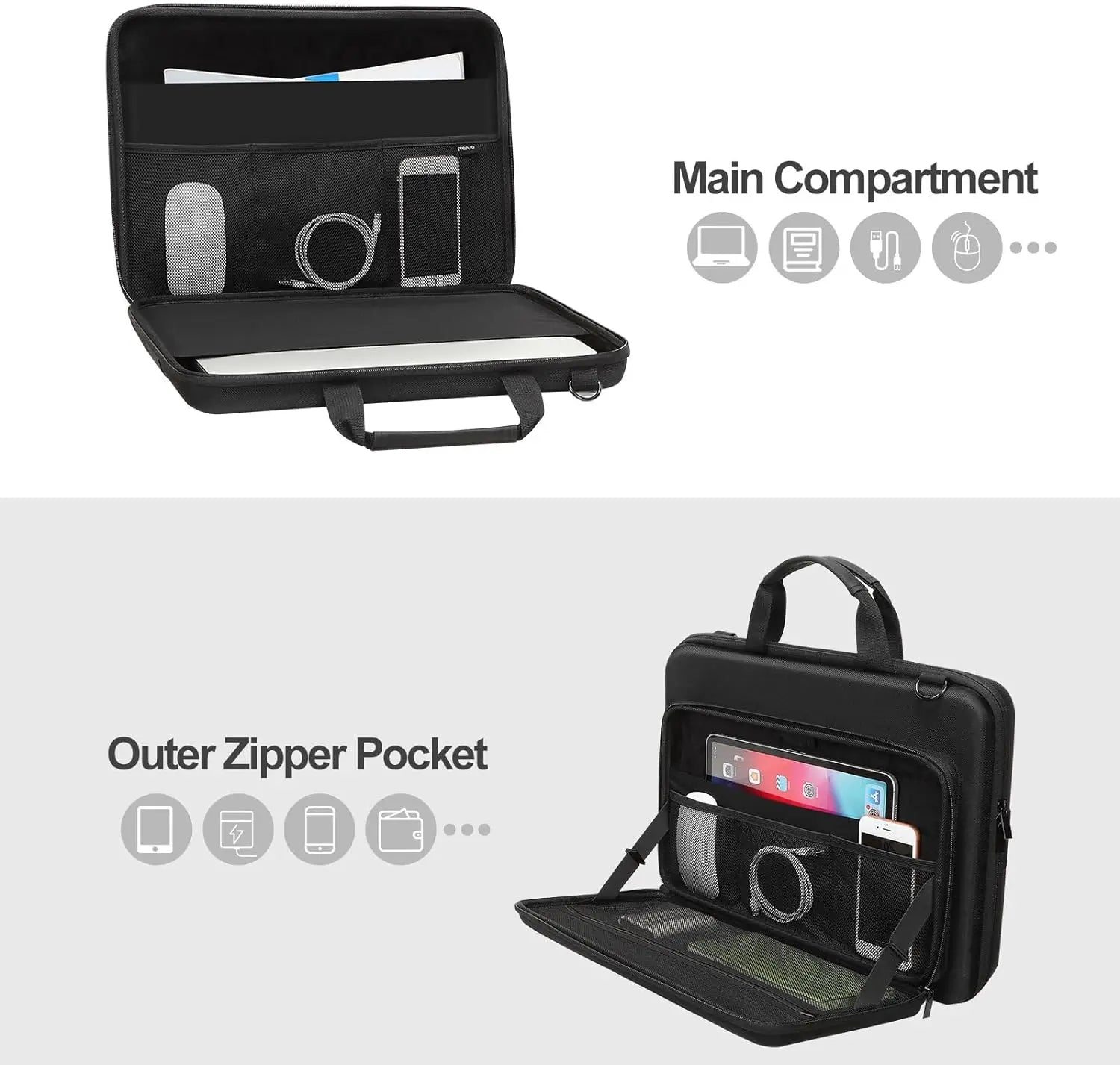 Ultra-Durable Laptop Shoulder Bag