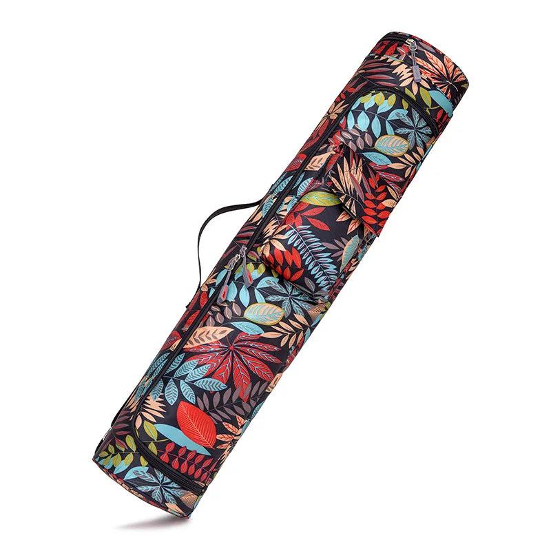 Versatile Printed Yoga Mat Bag
