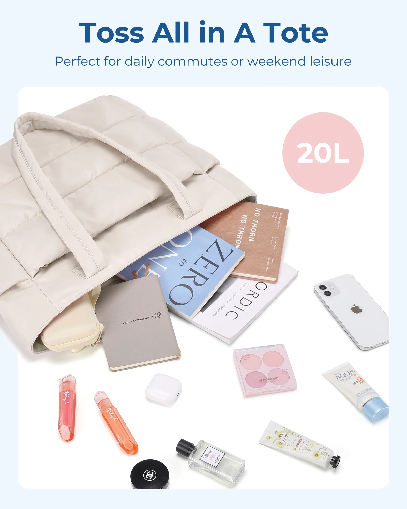 Versatile Shoulder Tote Bag