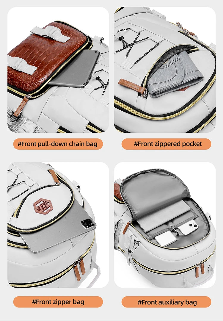 Versatile Waterproof Travel Backpack