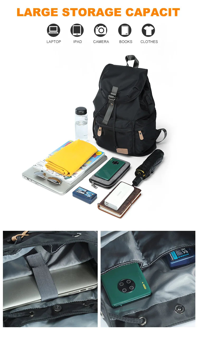 Vintage Canvas Backpack