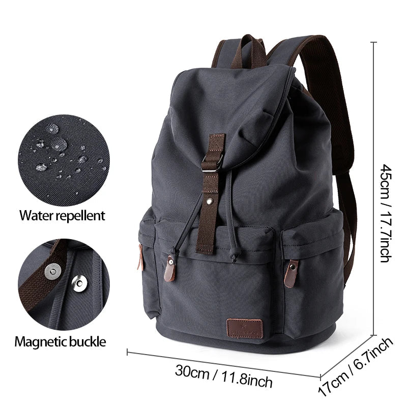 Vintage Canvas Backpack