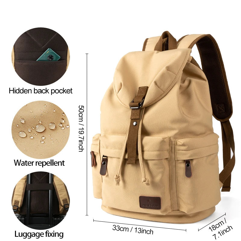 Vintage Canvas Backpack