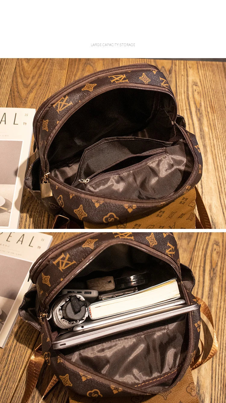 Vintage Large Capacity Backpack