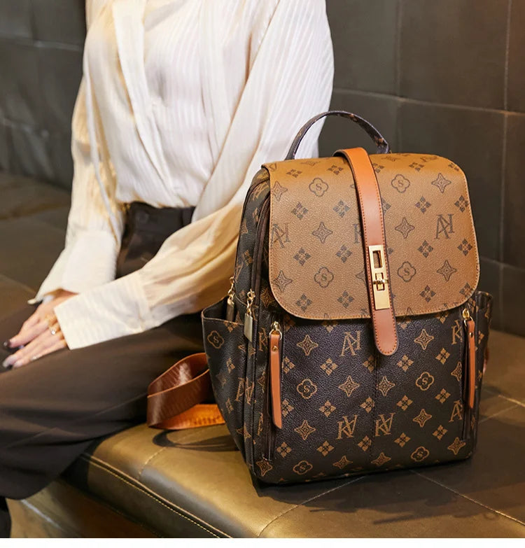 Vintage Large Capacity Backpack