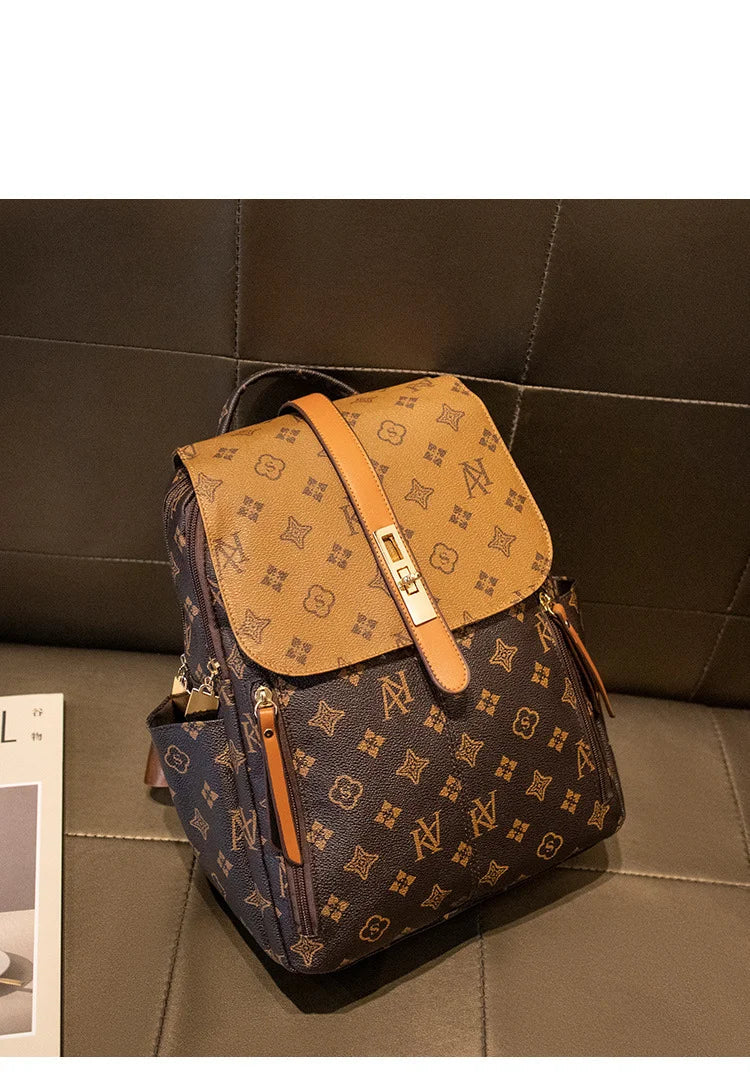 Vintage Large Capacity Backpack