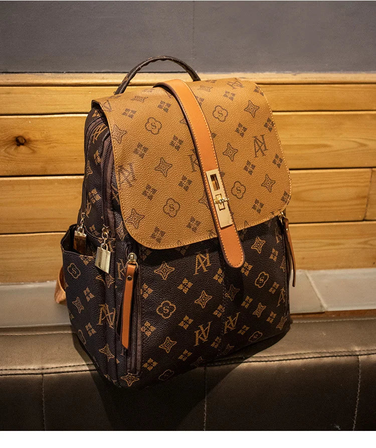 Vintage Large Capacity Backpack