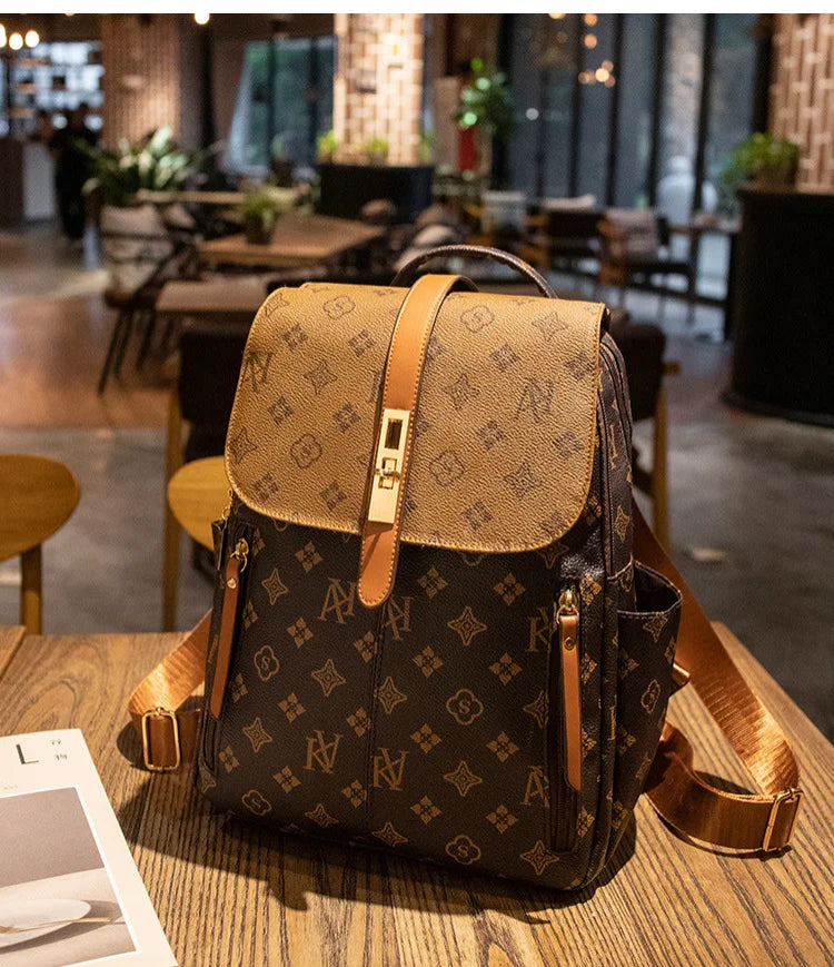 Vintage Large Capacity Backpack